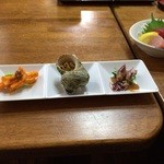 寿し海産物 石松 - 石松定食 前菜