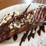 カナカロカ - ビターショコラのフレンチトースト
      ドリンク付き