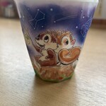大阪屋食堂 - 一緒に出てきたチップとデールのコップが可愛らしい