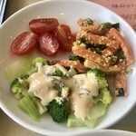 龍の子 - ブロッコリーのドレッシング美味しい
