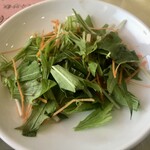 龍の子 - シャキシャキ食感　やっぱりドレッシングが美味しい
