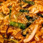らーめん中華 わかいち - 肉ニラあんかけそば