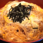 Inaniwa udon enjiyuan - 地鶏かつ丼・アップ