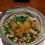 ONIMARU - 鶏皮ポン酢