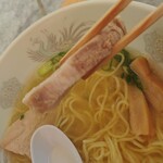 ラーメン河 - チャーシュー♪分厚～い♥