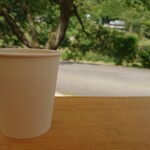 ラーメン河 - セルフのお茶を置いてみた(ФωФ)