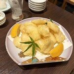 地魚酒房 季憶 - イカの天ぷら