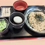 ゆで太郎 - 料理写真:月見とろろ蕎麦セット