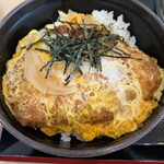 ゆで太郎 もつ次郎 - かつ丼