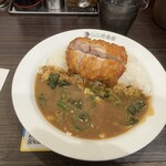 CoCo壱番屋 - 料理写真:パリパリチキンカレー＋ほうれん草トッピング。