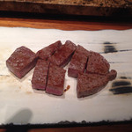 Steak house midium Rare - 九州産和牛フィレ