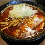 烈火 - 烈火ラーメン（５辛）です