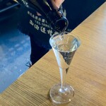 47都道府県の日本酒勢揃い 夢酒渋谷店 - 表面張力！