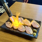 47都道府県の日本酒勢揃い 夢酒渋谷店 - 合鴨ローストの炙り649円