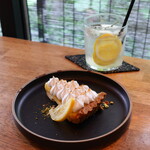 365883176 - レモンタルト（780円） グリーンタイムレモネード（750円）