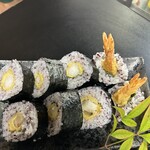 旬彩酌ビストロ志摩半島 - 人気締めに海老天巻き990円
