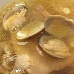 彩色ラーメン きんせい総本家 夢風 - アサリ貝（特製つけめん 塩味）