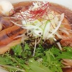 麺や来味 - Ｈ27.04丸鶏京醤油らぁ麺¥650　税別