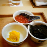 松川 - 【春】いくら、からすみ、海苔...ご飯のおとも(2015.04.04)