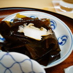 松川 - 【春】わかめと鮑(2015.04.04)