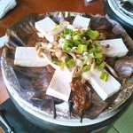 じゅらく - 豆腐の朴葉焼き