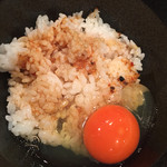 つけ麺 五ノ神製作所 - エビ味卵かけごはん