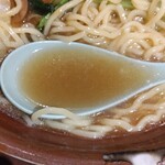 チンタンタン - 五目ラーメンのスープ
