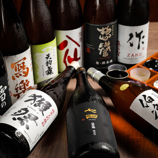 全国各地から厳選したこだわりの日本酒