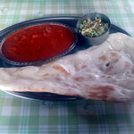 チキンカリーズ 新居浜店 - エビカレーとナン