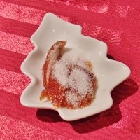 全聚徳 新宿店 - 砂糖をまぶして