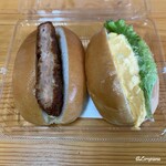 セブンイレブン - 料理写真:サーモンメンチ&たまごミニロール