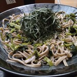 めん房 新月亭 - わさびそば大盛