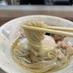 えびそば 緋彩 - 期間限定冷香麺(1,500円)麺リフト♪