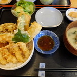 旬粋まつの - びっくり天丼