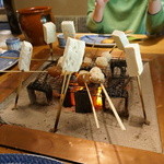 大松家 - 豆腐は水分を抜くのが美味しく食べるコツ。