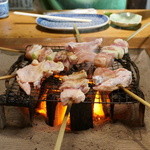 Oomatsuya - 焼き鶏・・こうゆうのがイイんだよなぁ。