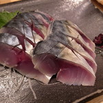 居酒屋割烹 ほたる - 鯖のきずし