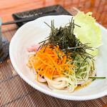 甘味cafe空 - サラダうどん