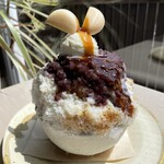 甘味cafe空 - 料理写真:空～くう～のかき氷【あずき】