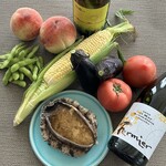 シャレル・ランデヴー - 料理写真:佐渡産黒鮑