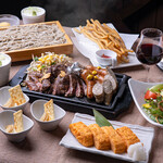 ステーキ・そば 牧の里 - 料理写真:宴コース