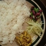 喫茶イノ - 付け合わせも美味しいです♥♥