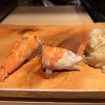 寿司処つる田 - 足赤海老