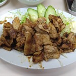 点心 - 生姜焼きライス 680円 大盛 100円
