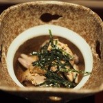 いづもや - 肝わさ（鰻の肝の山葵醤油和え）324円