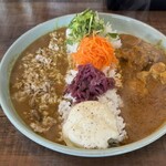 マル志 - ２種盛りカレー