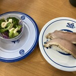 無添くら寿司 - 料理写真:右は合鴨ロース