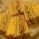 はまの屋パーラー - はまの屋　玉子サンドイッチ､ハムサンドイッチ