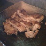 中村屋 - 鶏肉のガーリック焼き
