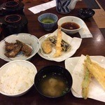 天ぷら ふそう  - イワシの糠炊き定食